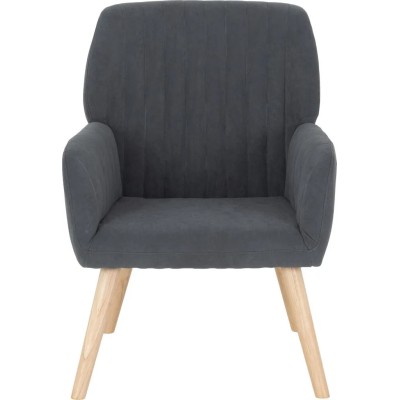 Jordan Occasional Chair - Dark Grey Velv | Murphy Furniture