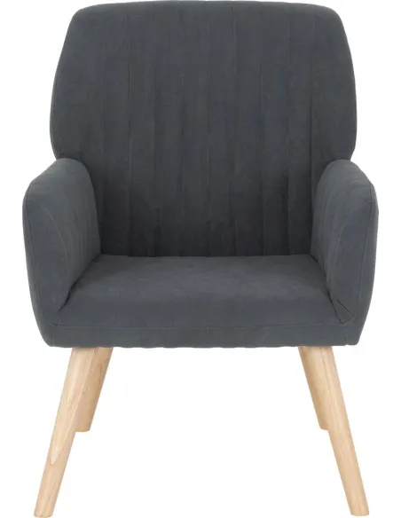 Jordan Occasional Chair - Dark Grey Velv | Murphy Furniture