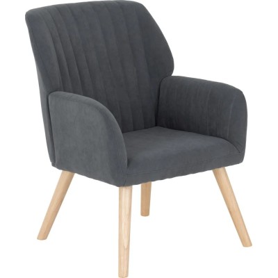 Jordan Occasional Chair - Dark Grey Velv | Murphy Furniture