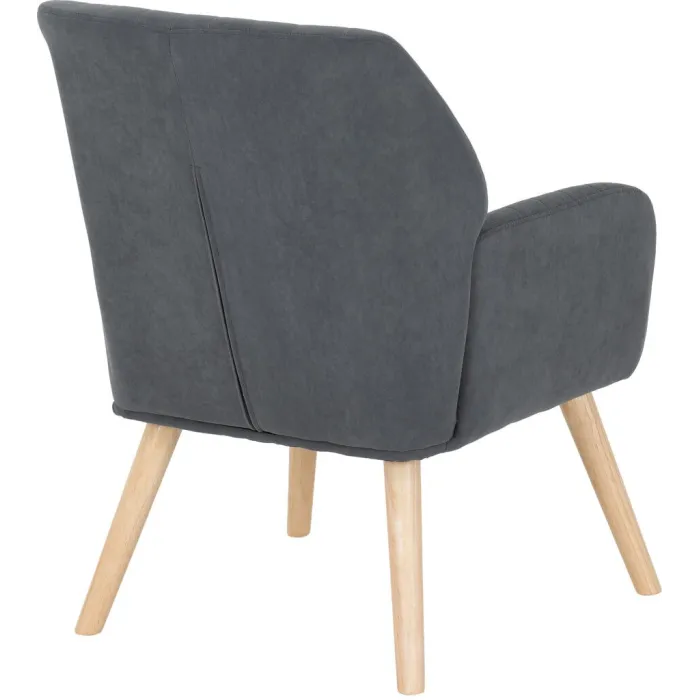 Jordan Occasional Chair - Dark Grey Velv | Murphy Furniture