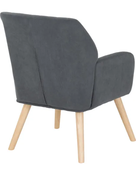 Jordan Occasional Chair - Dark Grey Velv | Murphy Furniture