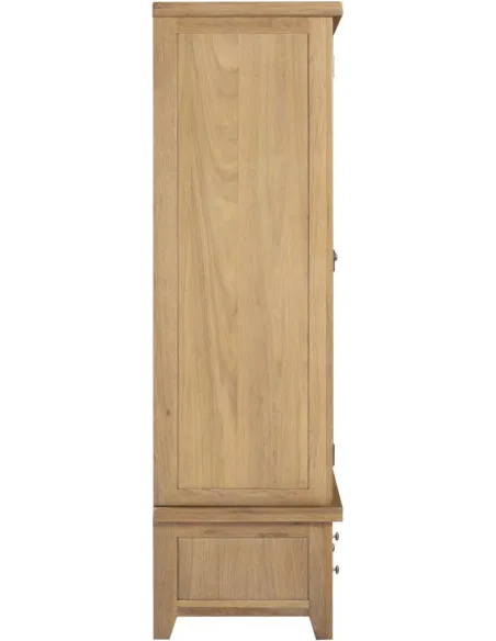 Windsor 3 Door 2 Drawer Wardrobe - Natur | Murphy Furniture