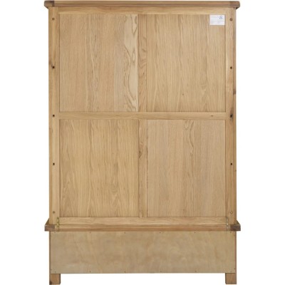 Windsor 3 Door 2 Drawer Wardrobe - Natur | Murphy Furniture