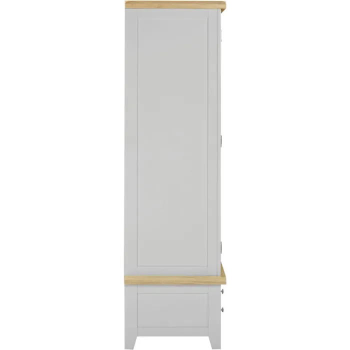 Windsor 3 Door 2 Drawer Wardrobe - Pebbl | Murphy Furniture