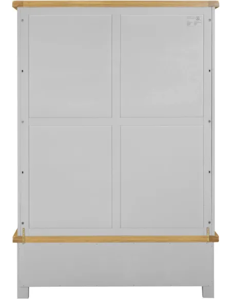 Windsor 3 Door 2 Drawer Wardrobe - Pebbl | Murphy Furniture