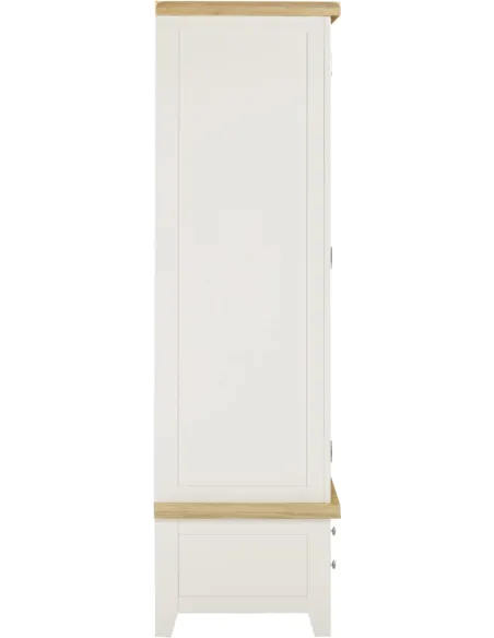 Windsor 3 Door 2 Drawer Wardrobe - Ivory | Murphy Furniture
