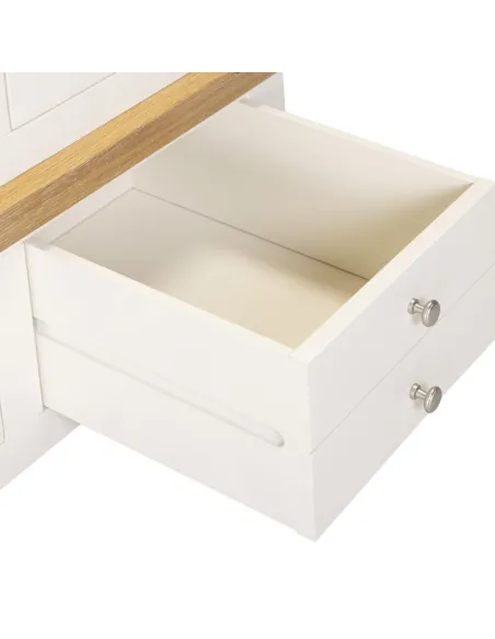 Windsor 3 Door 2 Drawer Wardrobe - Ivory | Murphy Furniture