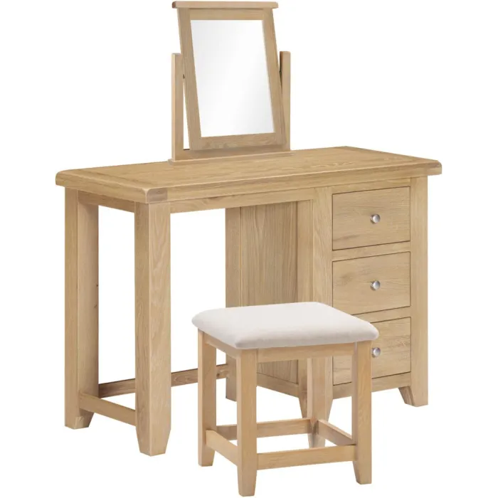 Windsor 3 Drawer Dressing Table Set - Na | Murphy Furniture