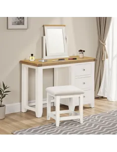 Windsor 3 Drawer Dressing Table Set - Iv | Murphy Furniture
