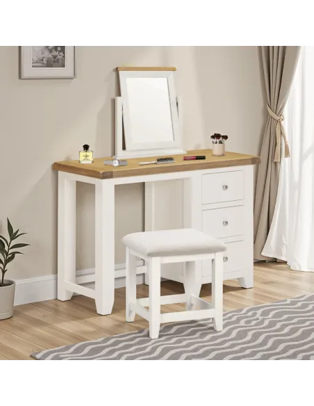 Windsor 3 Drawer Dressing Table Set - Iv | Murphy Furniture