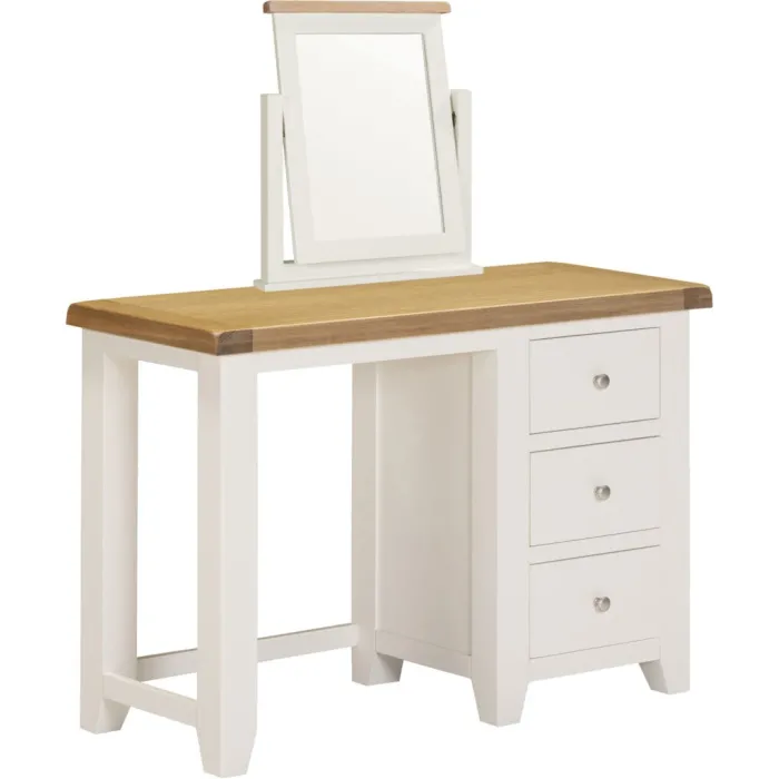 Windsor 3 Drawer Dressing Table And Mirr | Murphy Furniture