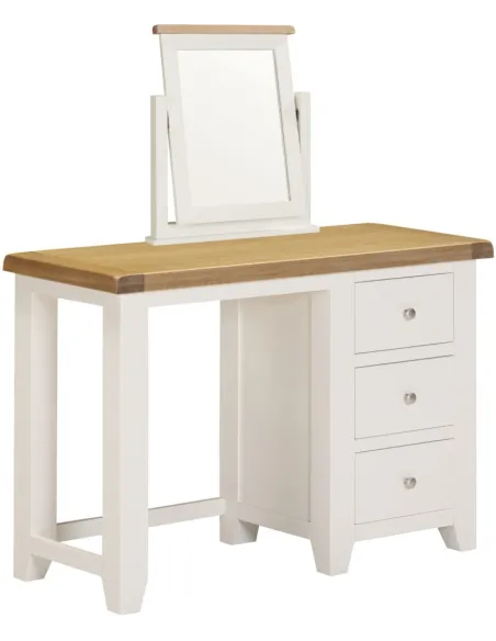 Windsor 3 Drawer Dressing Table And Mirr | Murphy Furniture