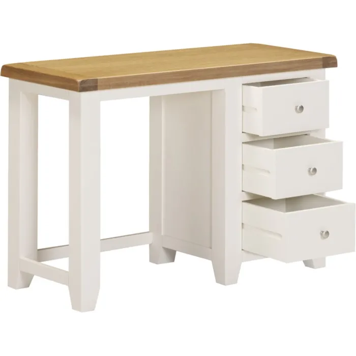 Windsor 3 Drawer Dressing Table And Mirr | Murphy Furniture
