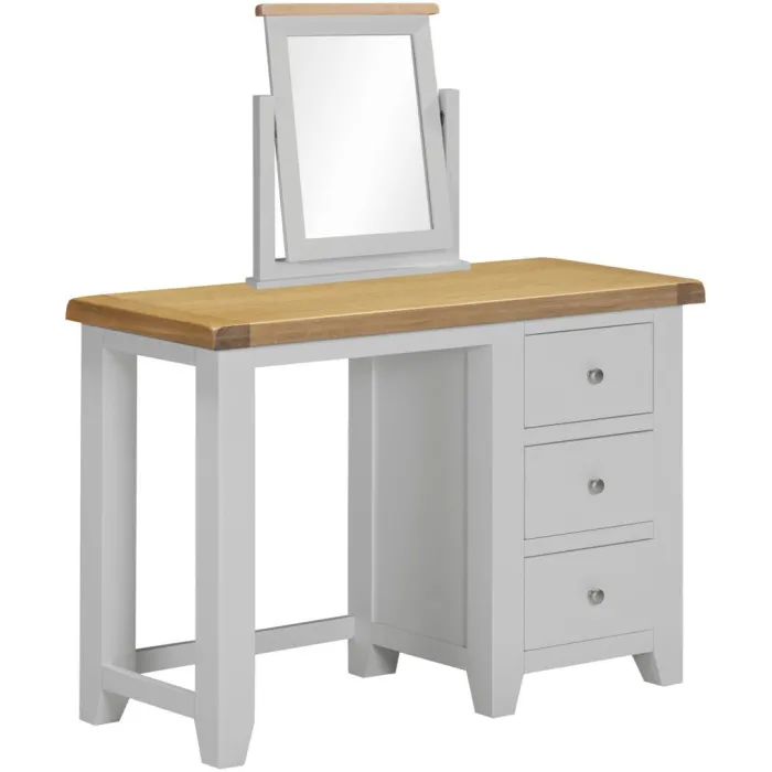 Windsor 3 Drawer Dressing Table And Mirr | Murphy Furniture