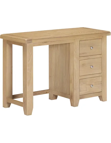 Windsor 3 Drawer Dressing Table - Natura | Murphy Furniture