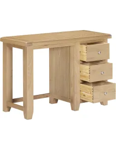 Windsor 3 Drawer Dressing Table - Natura | Murphy Furniture 2
