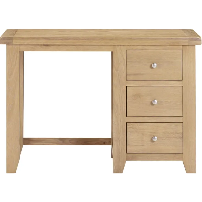 Windsor 3 Drawer Dressing Table - Natura | Murphy Furniture
