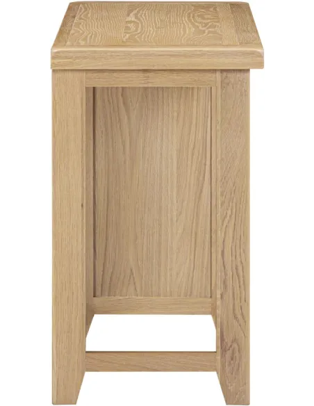Windsor 3 Drawer Dressing Table - Natura | Murphy Furniture