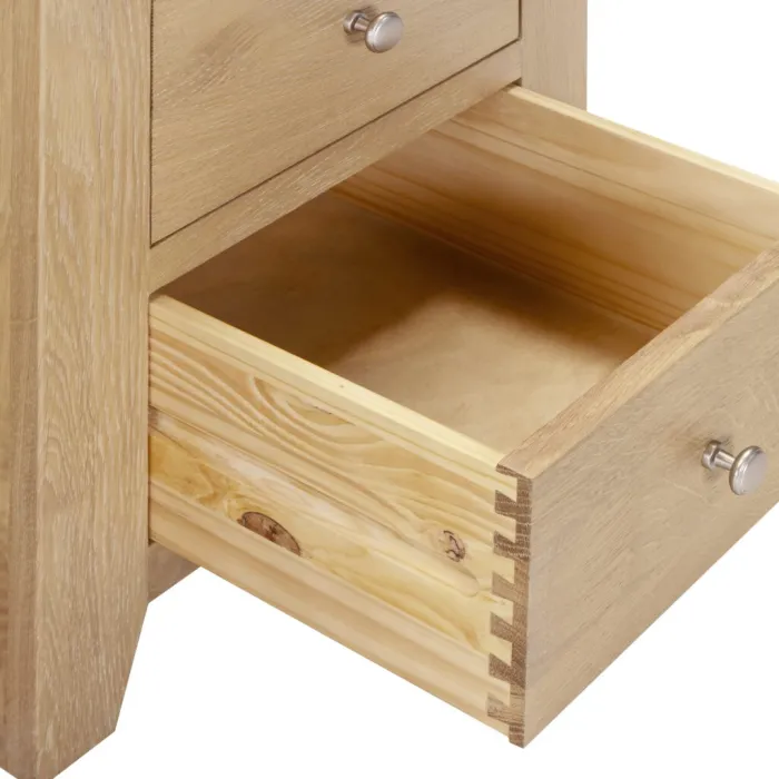 Windsor 3 Drawer Dressing Table - Natura | Murphy Furniture