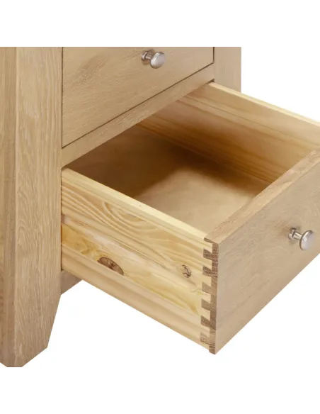 Windsor 3 Drawer Dressing Table - Natura | Murphy Furniture
