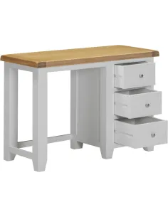 Windsor 3 Drawer Dressing Table - Pebble | Murphy Furniture 2