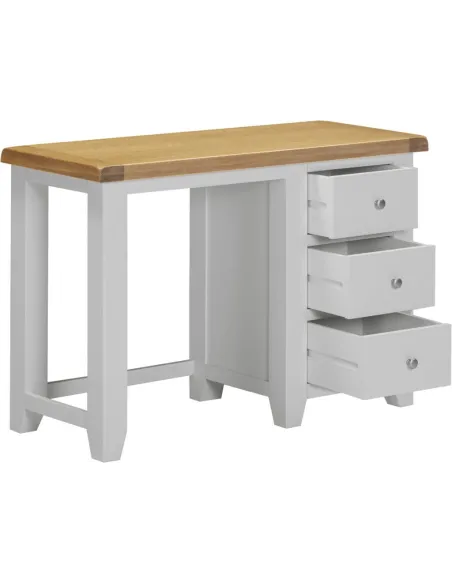 Windsor 3 Drawer Dressing Table - Pebble | Murphy Furniture