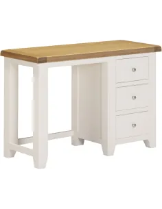 Windsor 3 Drawer Dressing Table - Ivory/ | Murphy Furniture