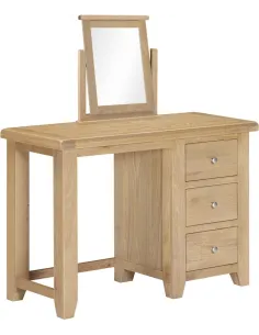 Windsor 3 Drawer Dressing Table And Mirr | Murphy Furniture 2