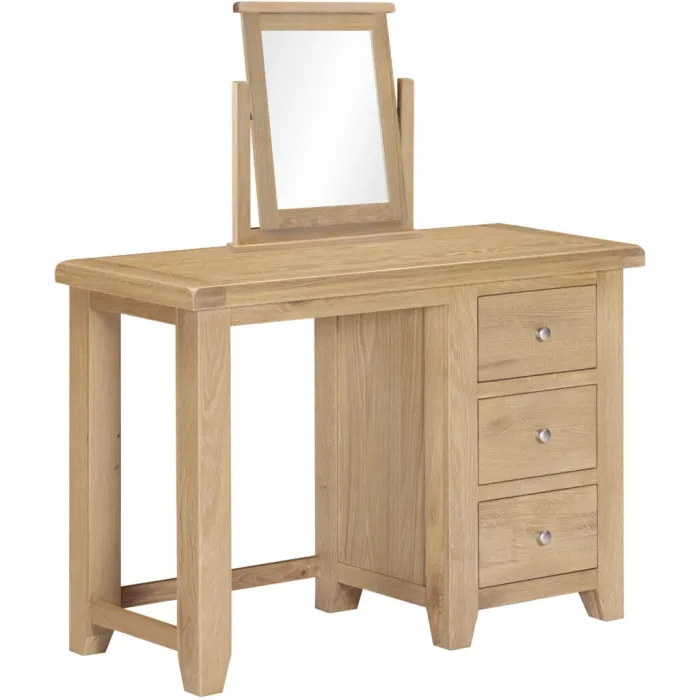 Windsor 3 Drawer Dressing Table And Mirr | Murphy Furniture