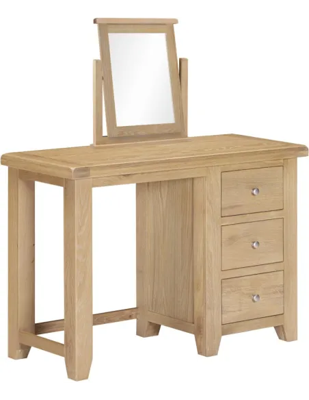 Windsor 3 Drawer Dressing Table And Mirr | Murphy Furniture