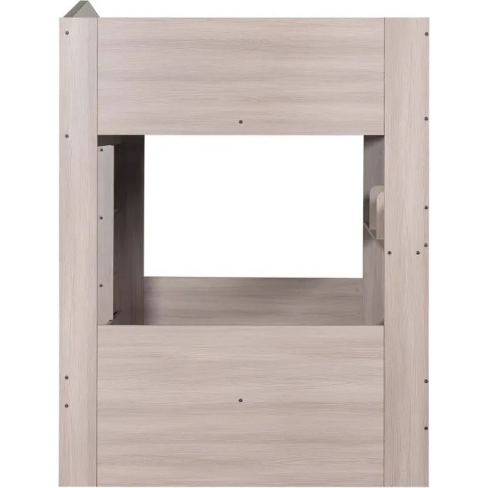 Hector Small Double Bunk Bed - Ash Grey | Murphy Furniture
