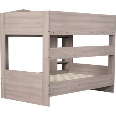 Hector Small Double Bunk Bed - Ash Grey | Murphy Furniture
