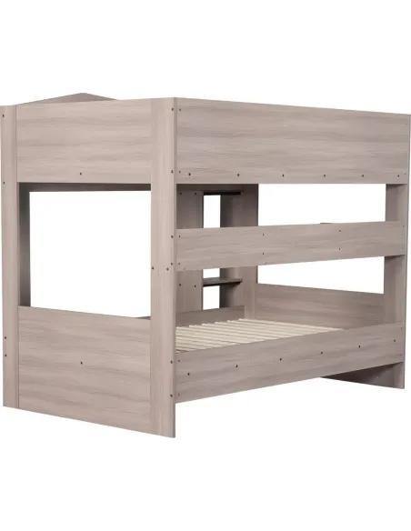 Hector Small Double Bunk Bed - Ash Grey | Murphy Furniture