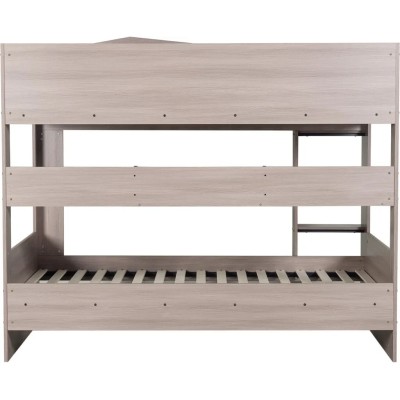 Hector Small Double Bunk Bed - Ash Grey | Murphy Furniture