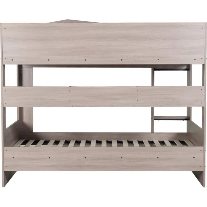 Hector Small Double Bunk Bed - Ash Grey | Murphy Furniture