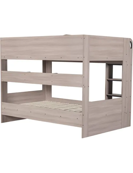Hector Small Double Bunk Bed - Ash Grey | Murphy Furniture