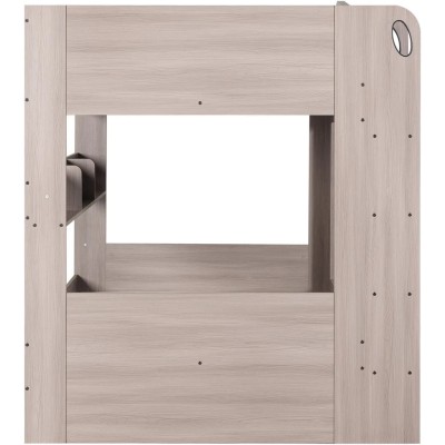 Hector Small Double Bunk Bed - Ash Grey | Murphy Furniture