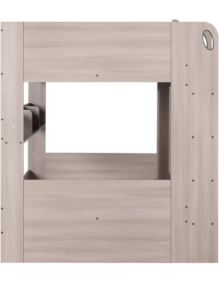 Hector Small Double Bunk Bed - Ash Grey | Murphy Furniture