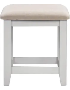Windsor Dressing Table Stool - Pebble Gr | Murphy Furniture 2