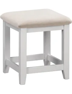 Windsor Dressing Table Stool - Pebble Gr | Murphy Furniture