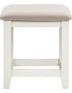 Windsor Dressing Table Stool - Ivory/Oat | Murphy Furniture 2