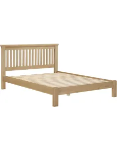 Windsor 5ft Low End Bedframe - Natural O | Murphy Furniture