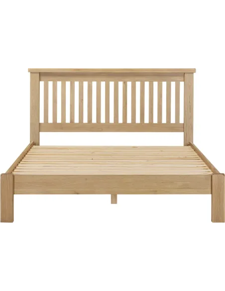 Windsor 5ft Low End Bedframe - Natural O | Murphy Furniture