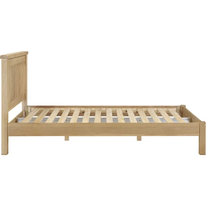 Windsor 5ft Low End Bedframe - Natural O | Murphy Furniture