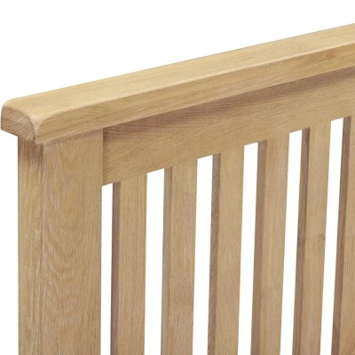 Windsor 5ft Low End Bedframe - Natural O | Murphy Furniture