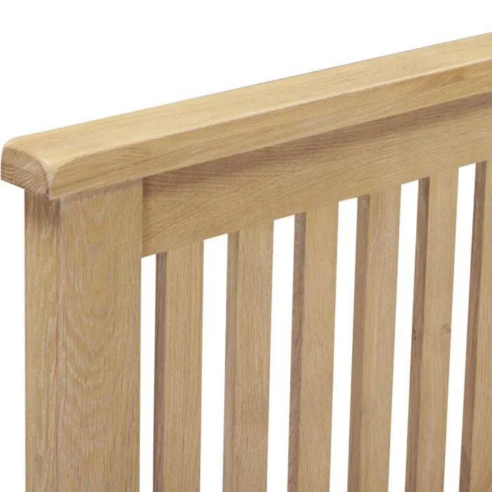 Windsor 5ft Low End Bedframe - Natural O | Murphy Furniture