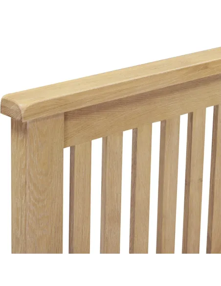 Windsor 5ft Low End Bedframe - Natural O | Murphy Furniture