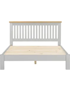 Windsor 5ft Low End Bedframe - Pebble Gr | Murphy Furniture 2