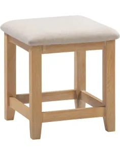 Windsor Dressing Table Stool - Natural O | Murphy Furniture