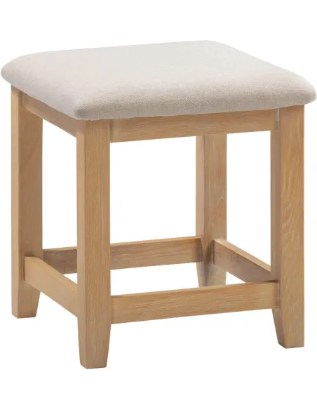Windsor Dressing Table Stool - Natural O | Murphy Furniture